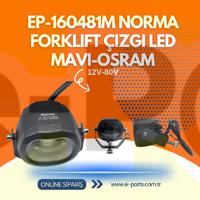 EP-160481M NORMA Forklift Mavi Çizgi Güvenlik Işığı - OSRAM 12V-80V