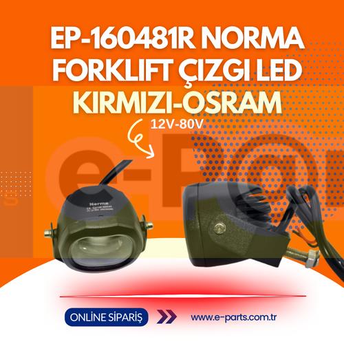 EP-160481R NORMA Forklift Kırmızı Çizgi Güvenlik Işığı - OSRAM 12V-80V