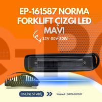 EP-161587 NORMA Forklift Mavi Çizgi Güvenlik Işığı(12V-80V 30W)