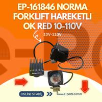 EP-161846 NORMA Forklift Kırmızı Ok Güvenlik Işığı (10-110V)