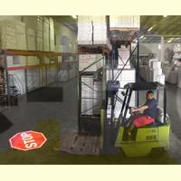 Forklift Ve İş Makineleri Sanal Logo Projektörü (GOBO) Sistemleri