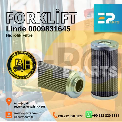 Linde 0009831645 Hidrolik Filitre / HYDRAULIC FILTER / OEM