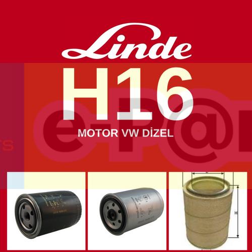 Linde H16 VW Dizel Motor Periyodik Bakım Kiti - OEM