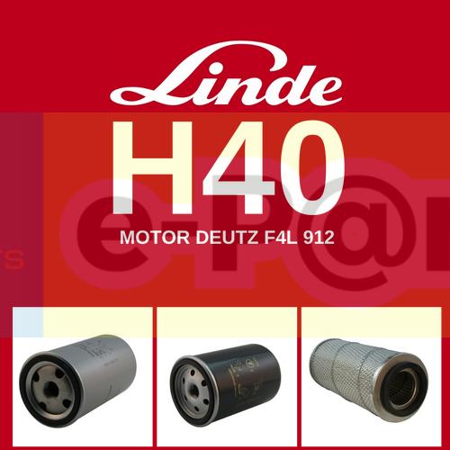 Linde H40 DEUTZ F4L 912 Motor Periyodik Bakım Kiti - OEM