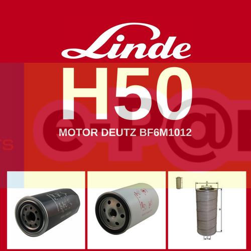 Linde H50 DEUTZ BF6M1012 Motor Periyodik Bakım Kiti - OEM