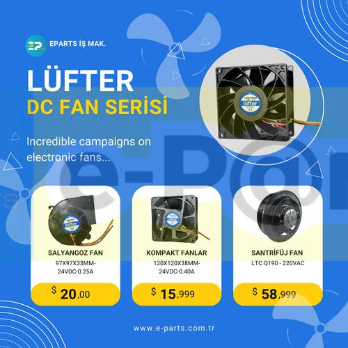 Lüfter Fan 40X40X20 MM 24VDC