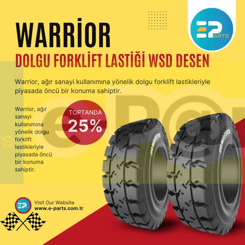 Warrior Dolgu Forklift Lastiği WSD Desen - 6.00-9